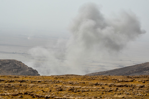ABD birlikleri, Musul çevresindeki IŞİD hedeflerini vurdu