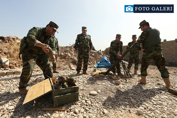 Peşmerge Musul'un etrafında konuşlanıyor