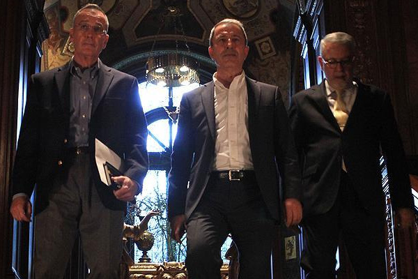 Genelkurmay Başkanı Akar ABD'li mevkidaşı ile görüştü