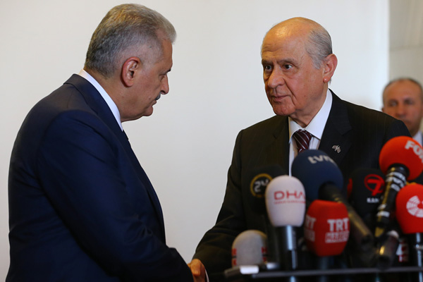 Başbakanlık önerisi sonrası ilk buluşma