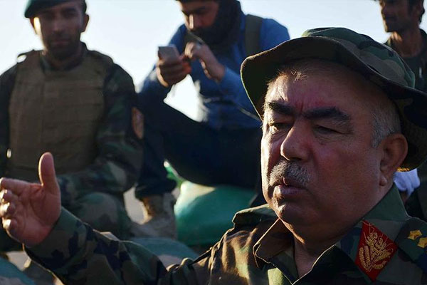 Raşid Dostum'un konvoyuna saldırı