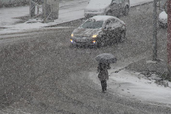 Erzurum ve Kars'ta kar