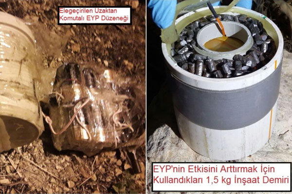 Diyarbakır'da patlayıcı tuzağı imha edildi