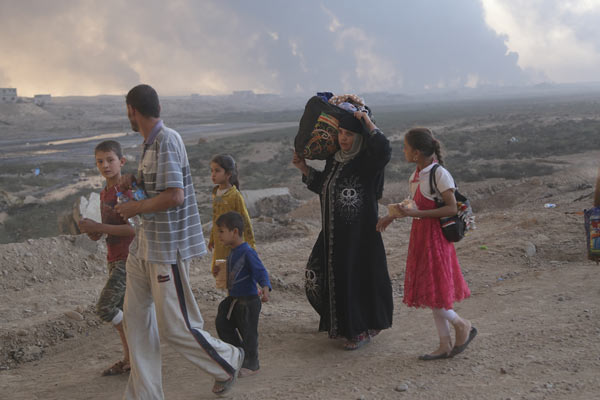 Musul'dan kaçış başladı