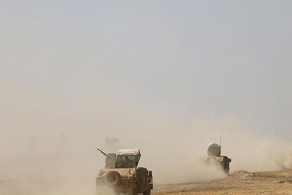 Musul'da 352 kilometrekare toprak ele geçirildi