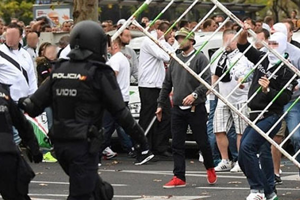 Madrid'de futbol gerginliği