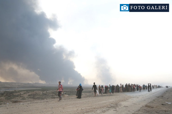 Musul'dan kaçışlar başladı