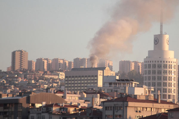 Ankara Hilton Otel’de yangın