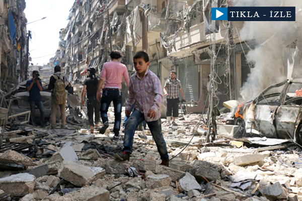 Halepli çocuk: Halep bizimdir, Beşşar'ın değil!