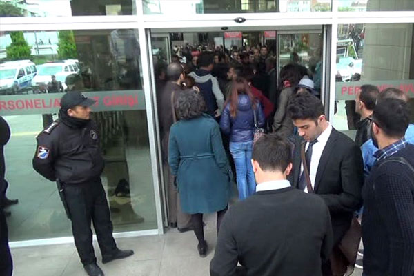 Çağlayan Adliyesi'nde ’X-Ray’ arbedesi