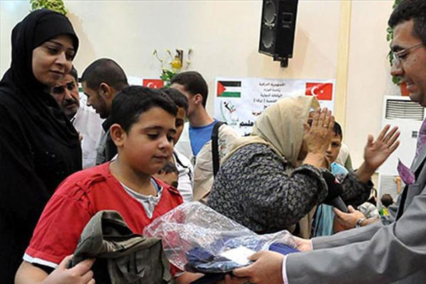 Türkiye'den Filistinlilere 2,5 milyon dolar yardım