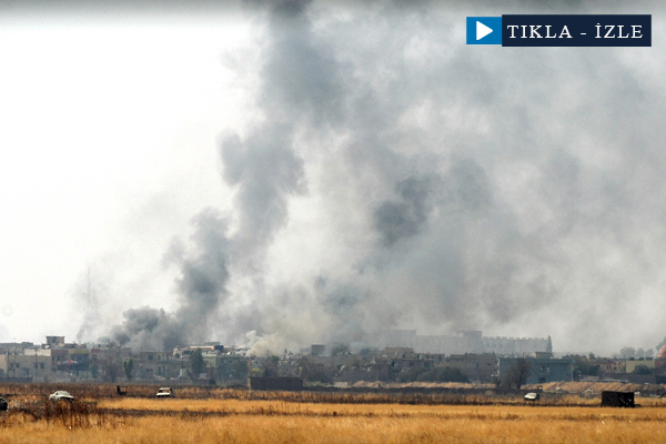Başika yakınlarında yoğun çatışma