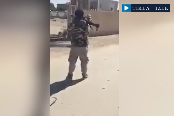 IŞİD'in bombalı aracını vurdular, havaya uçtular