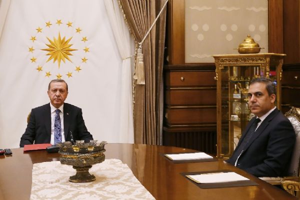 Cumhurbaşkanı, Hakan Fidan'ı kabul etti