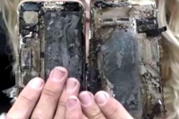 Note 7'den sonra iPhone 7 de patladı