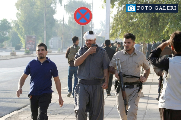 IŞİD'in Kerkük saldırısından ilk kareler