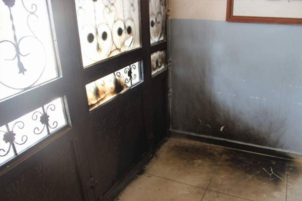 Van’da okula molotoflu saldırı