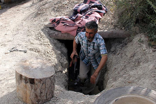 Türkmendağı'nda yer altında yaşam