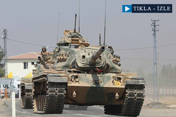 Türk tankları Maare'de