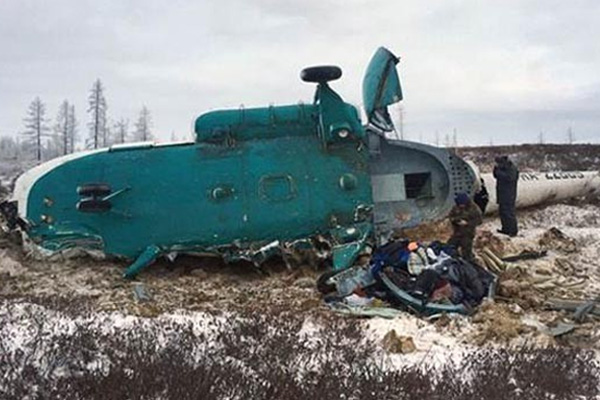 Rusya'da helikopter kazası: 19 ölü
