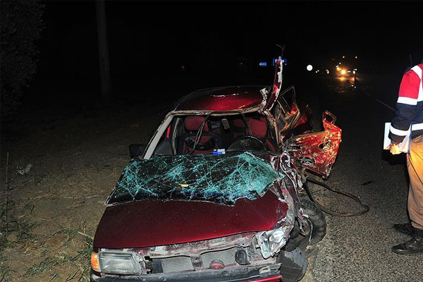 Bursa'da trafik kazası