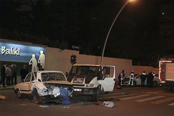Ankara'da zincirleme trafik kazası