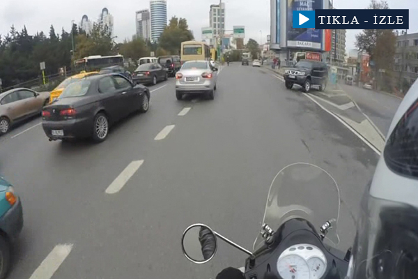 Takla atmaktan son anda kurtuldu