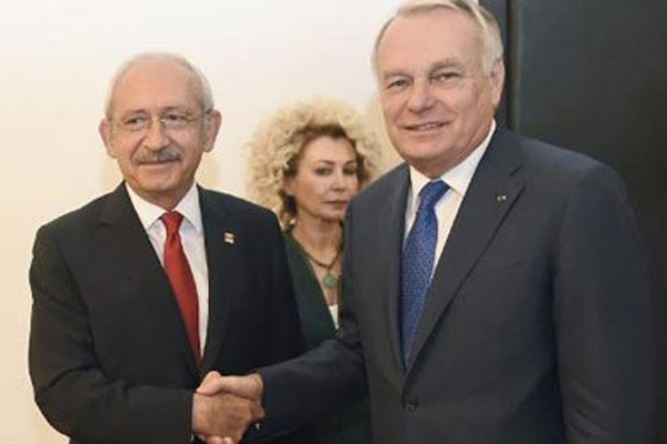 Kılıçdaroğlu Fransa Dışişleri Bakanı'yla görüştü