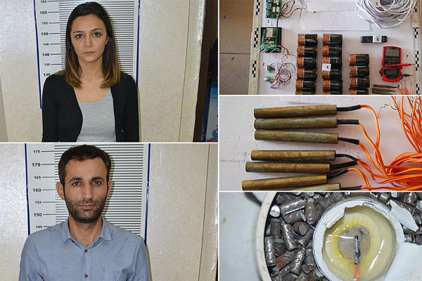 Bombalı saldırı hazırlığındaki 12  PKK'lı yakalandı
