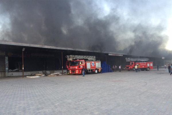 Antalya’da korkutan hal yangını