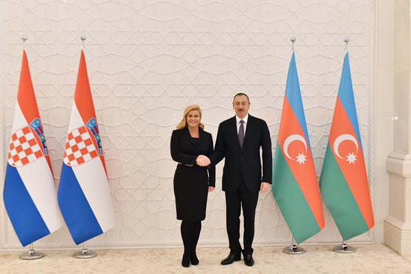 Hırvatistan Cumhurbaşkanı, Azerbaycan'ı ziyaret ediyor