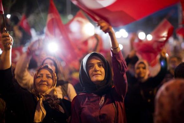 İskoçya'da '15 Temmuz' gösterisi