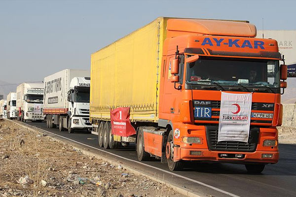 Türk Kızılayı'ndan Musul'a insani yardım