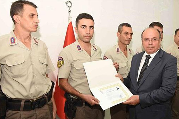 Suikast timinin yakalanmasında görev yapan personele ödül