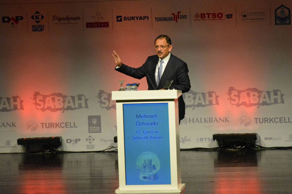 Bakan Özhaseki'den 'rantsal dönüşüm' tepkisi