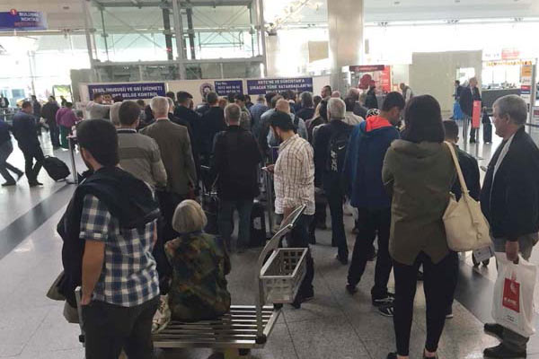 Türkiye sınır kapılarında arıza