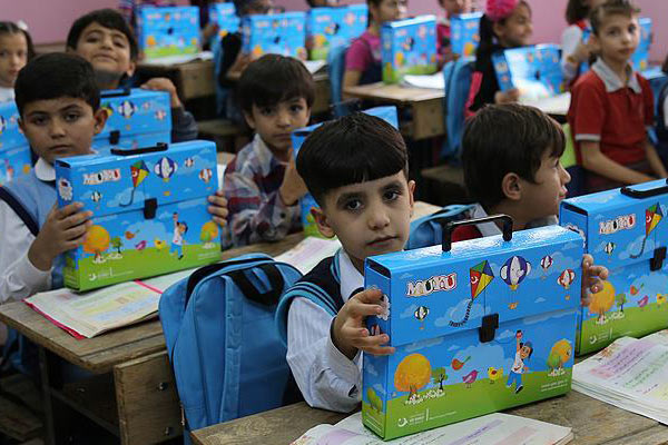 Türkiye'de 450 binin üzerinde Suriyeli eğitim görüyor