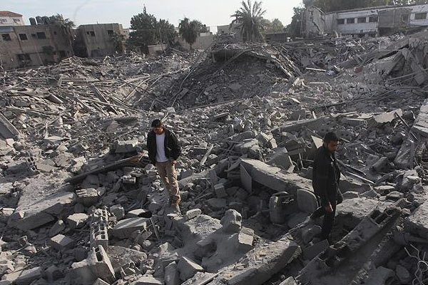 Gazze çimento yokluğundan inşa edilemiyor