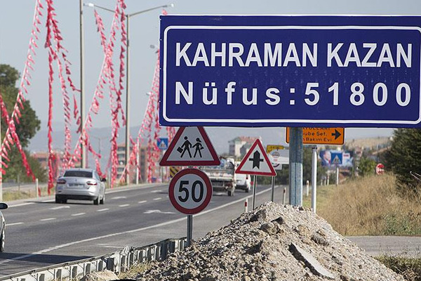 Kazan ilçesinin adı 'Kahramankazan' oldu