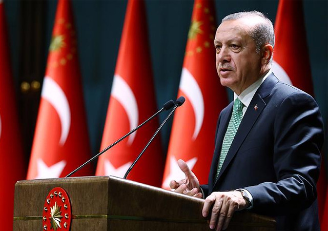 Erdoğan'dan taziye telgrafı