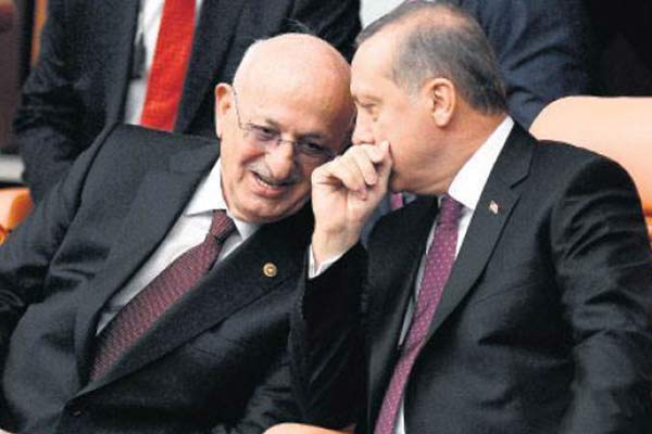 Erdoğan, TBMM Başkanı Kahraman'ı kabul etti