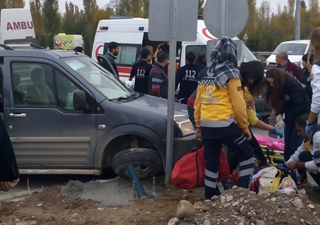 Iğdır’da feci kaza