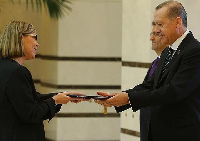 Erdoğan Finlandiya'nın Ankara Büyükelçisi'ni ağırladı