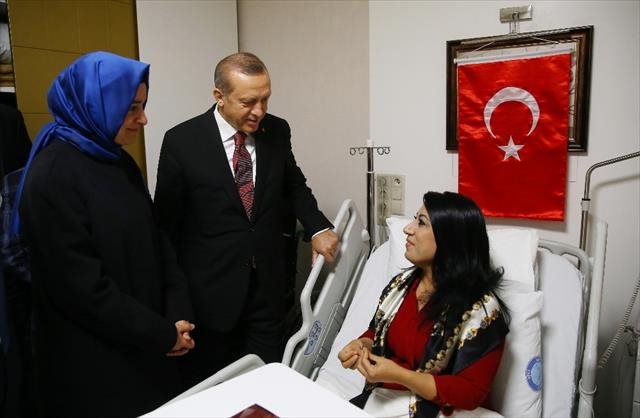 Erdoğan, 15 Temmuz gazisini ziyaret etti