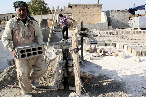 Cerablus'un inşası onların omuzlarında