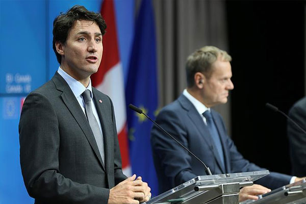 AB-Kanada anlaşmaya imza attı