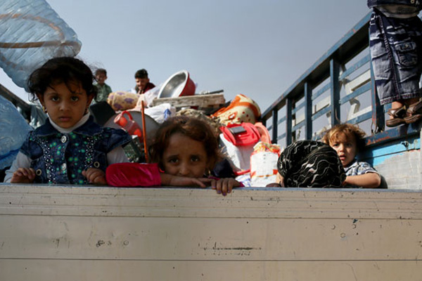Musul'da Kayyara'ya dönüşler başladı