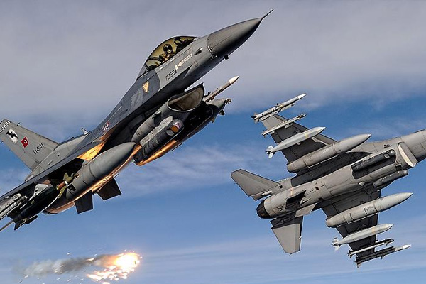 IŞİD ve PYD hedefleri vuruldu