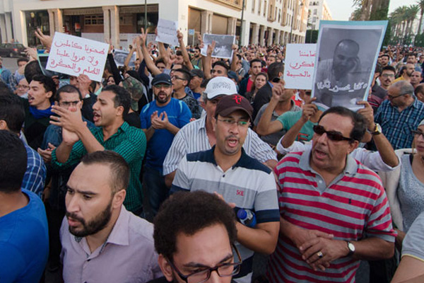 Fas'ta protestolar büyüyor