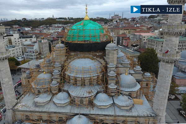 Yeni Cami’de kapsamlı restorasyon